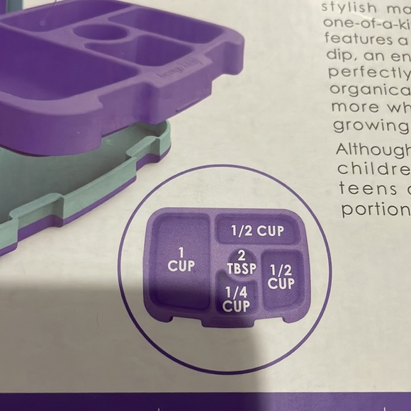 Bentgo mermaid lunch box new open box - Picture 8 of 11